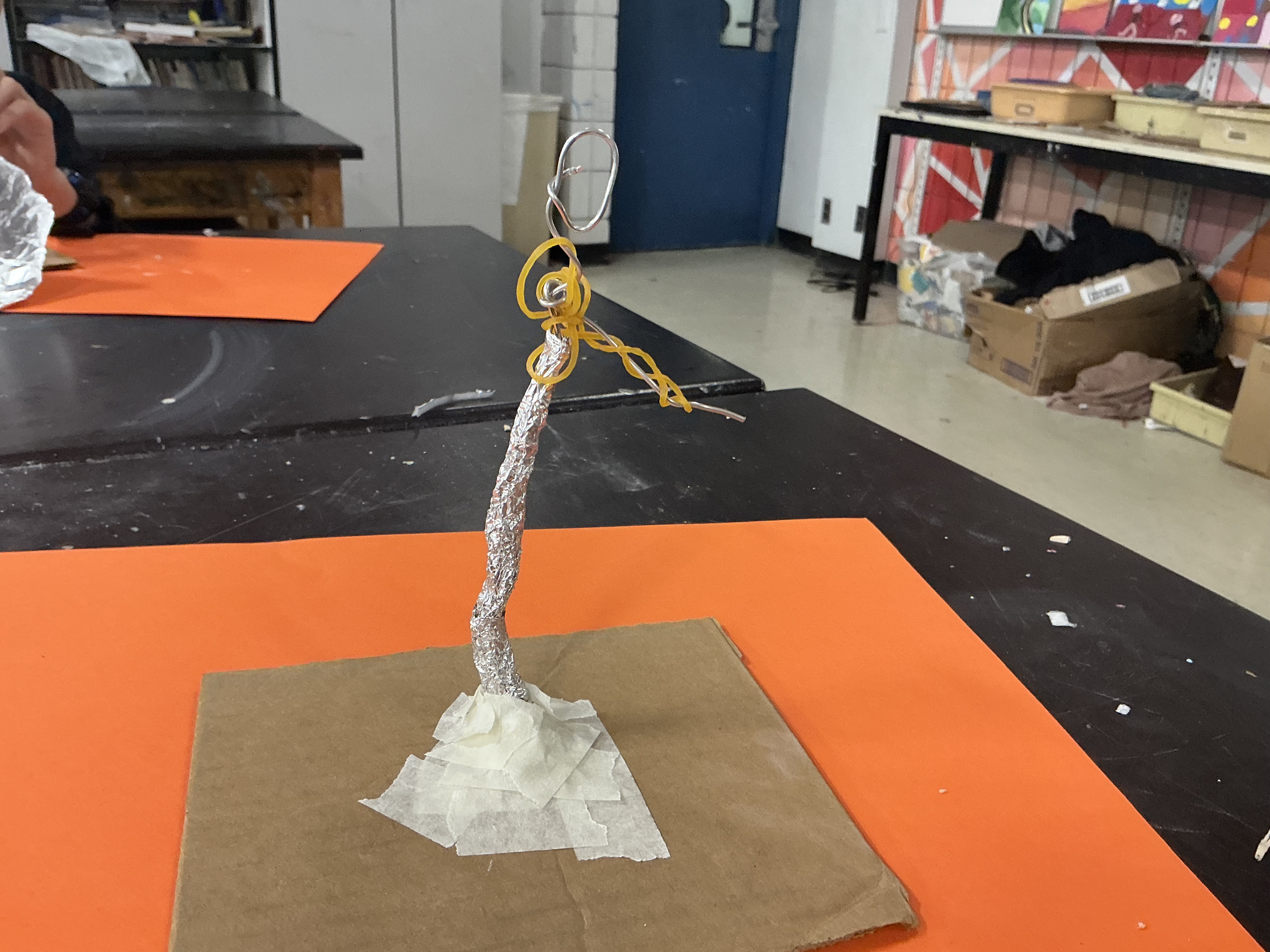 Figure I made in art class